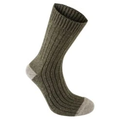 Craghoppers Mens Glencoe Walking Socks (Dark Moss Marl)