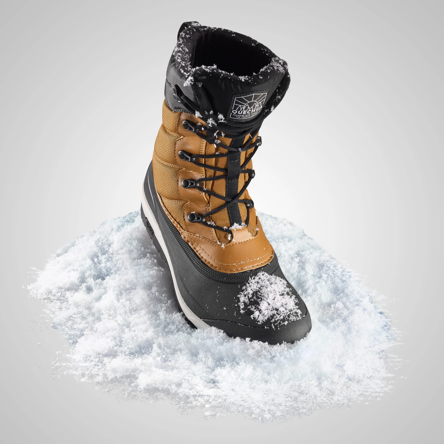 Quechua Warm Waterproof Snow Boots - SH500 Lace-up - Image 12
