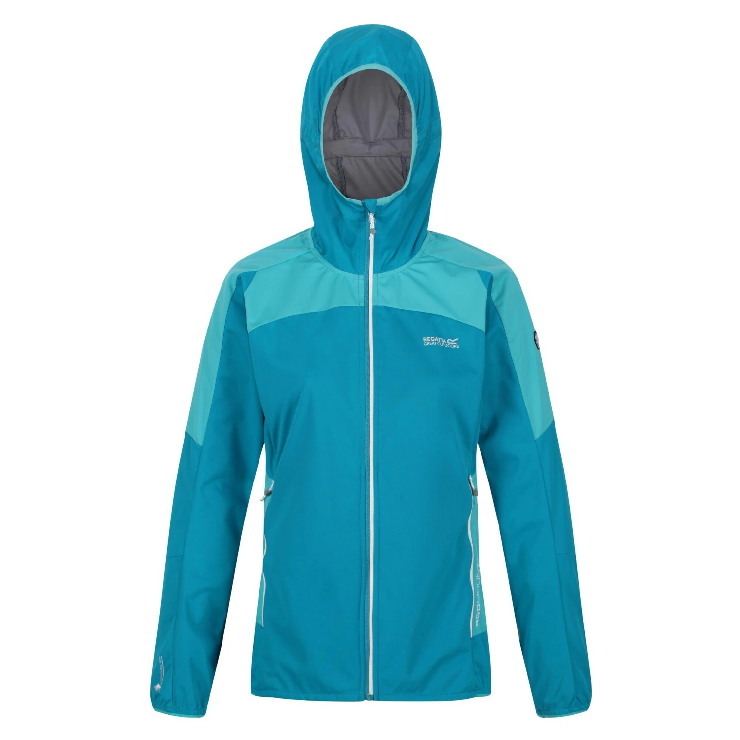 Regatta Womens/Ladies Tarvos IV Softshell Jacket (Neon Peach/Fusion Coral) - Image 10