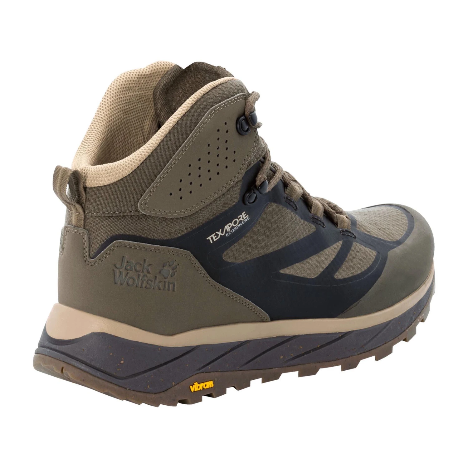 Jack Wolfskin Terraventure Texapore Mid Mens Hiking Boot Brown/Beige - Image 5