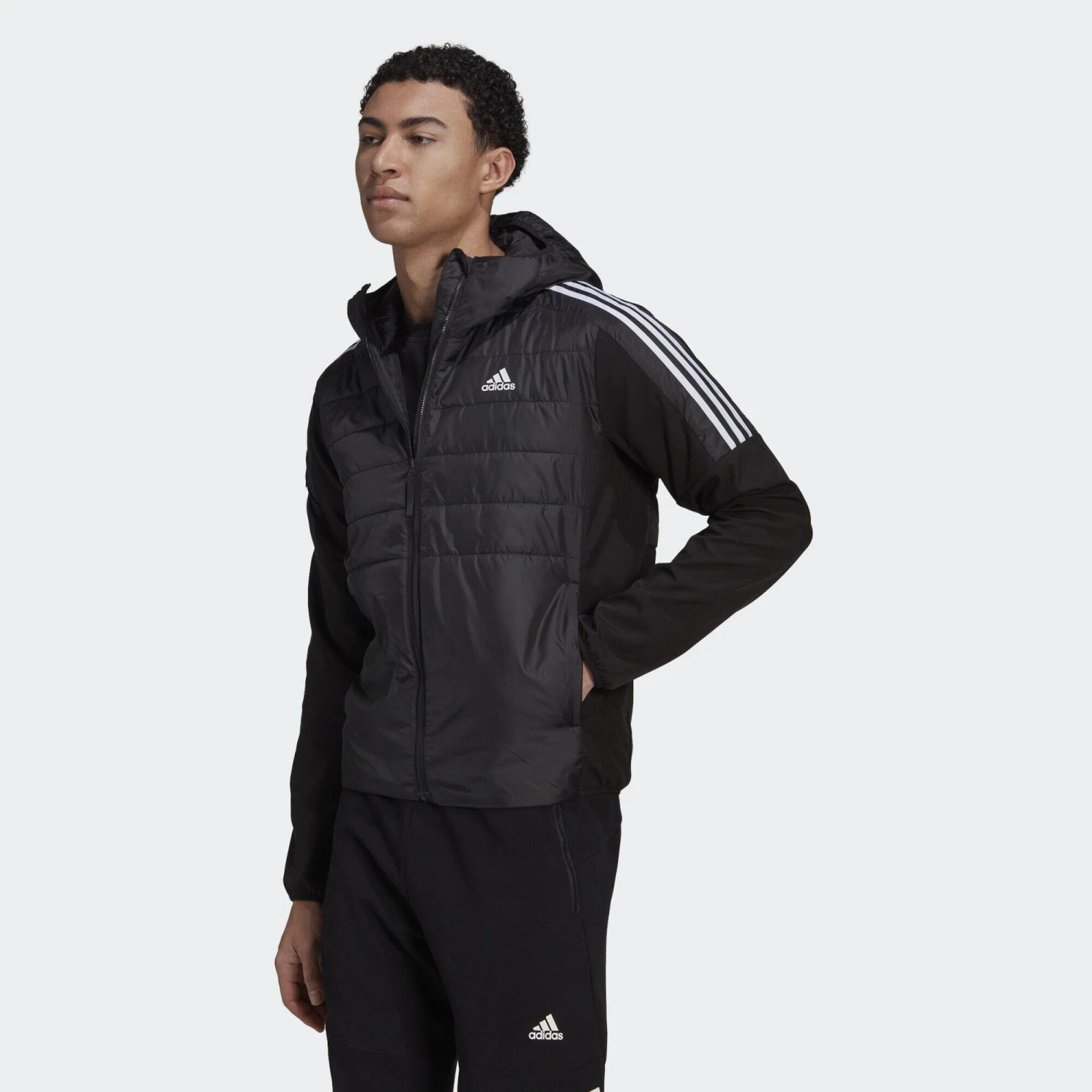 ADIDAS Essentials Insulated Hooded Hybrid Jacket - Image 12
