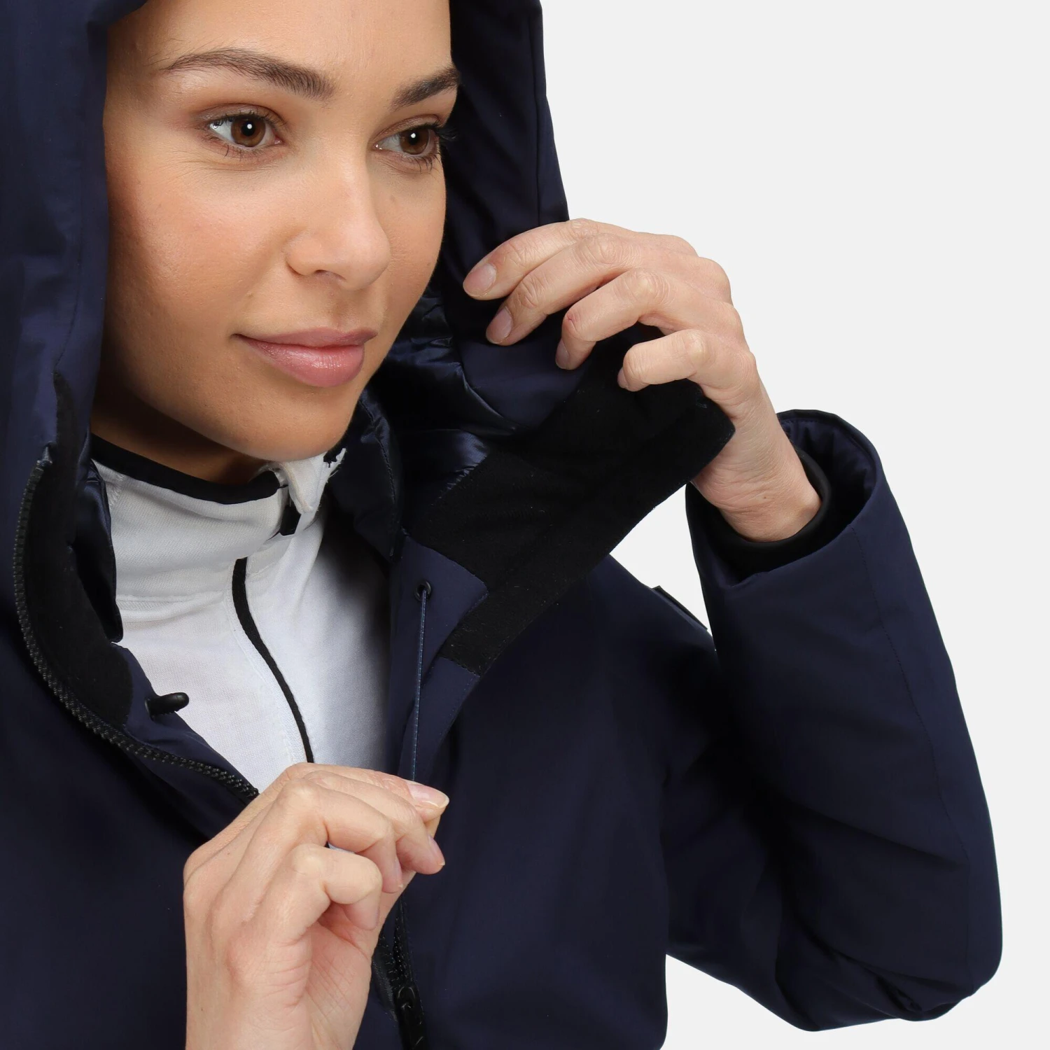 Regatta Womens/Ladies Yewbank Waterproof Insulated Parka (Black) - Image 12