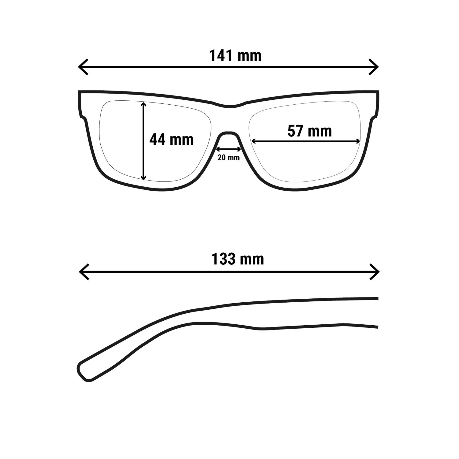 Quechua Adult Category 3 Sunglasses - Image 9