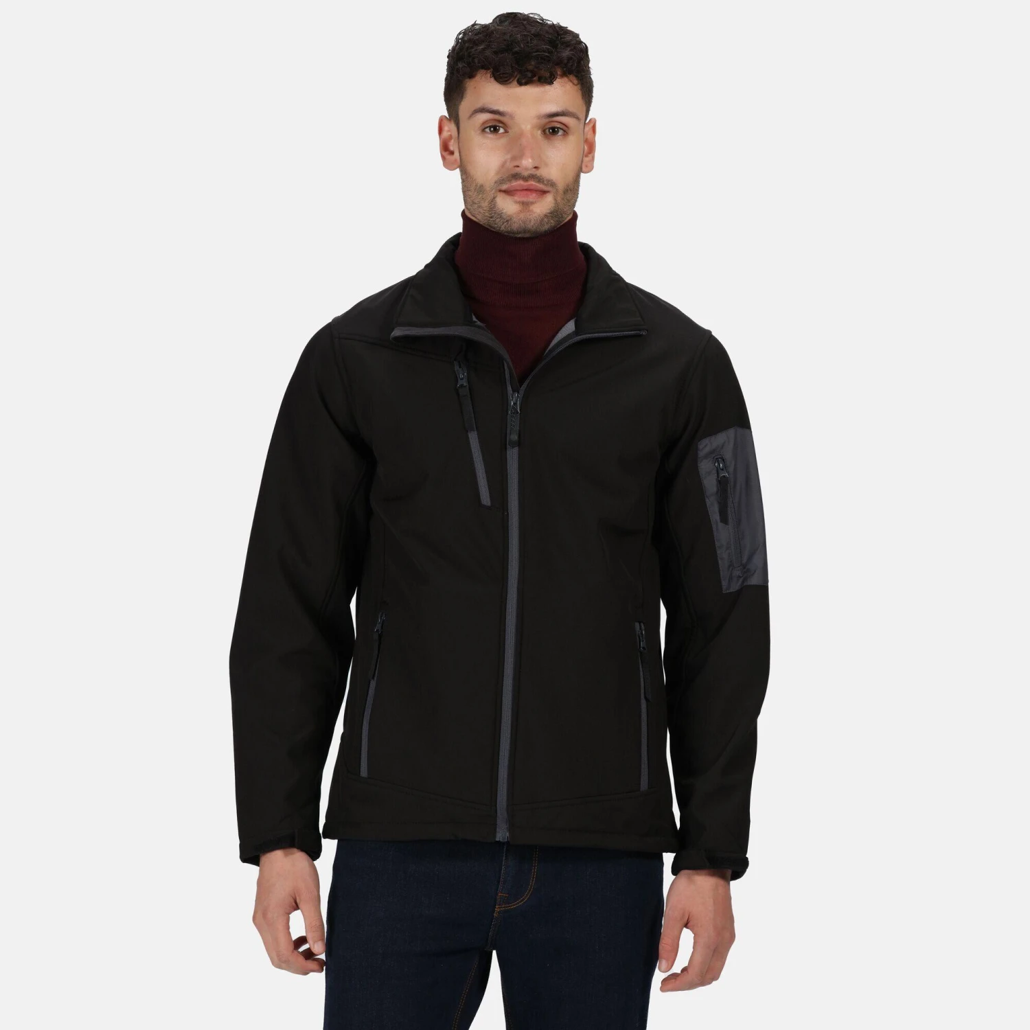 Regatta Standout Mens Arcola 3 Layer Waterproof And Breathable Softshell Jacket (Extreme - Image 7
