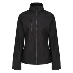 Regatta Womens/Ladies Ablaze 3 Layer Membrane Soft Shell Jacket (Black)