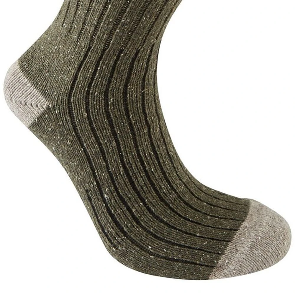 Craghoppers Mens Glencoe Walking Socks (Dark Moss Marl) - Image 2