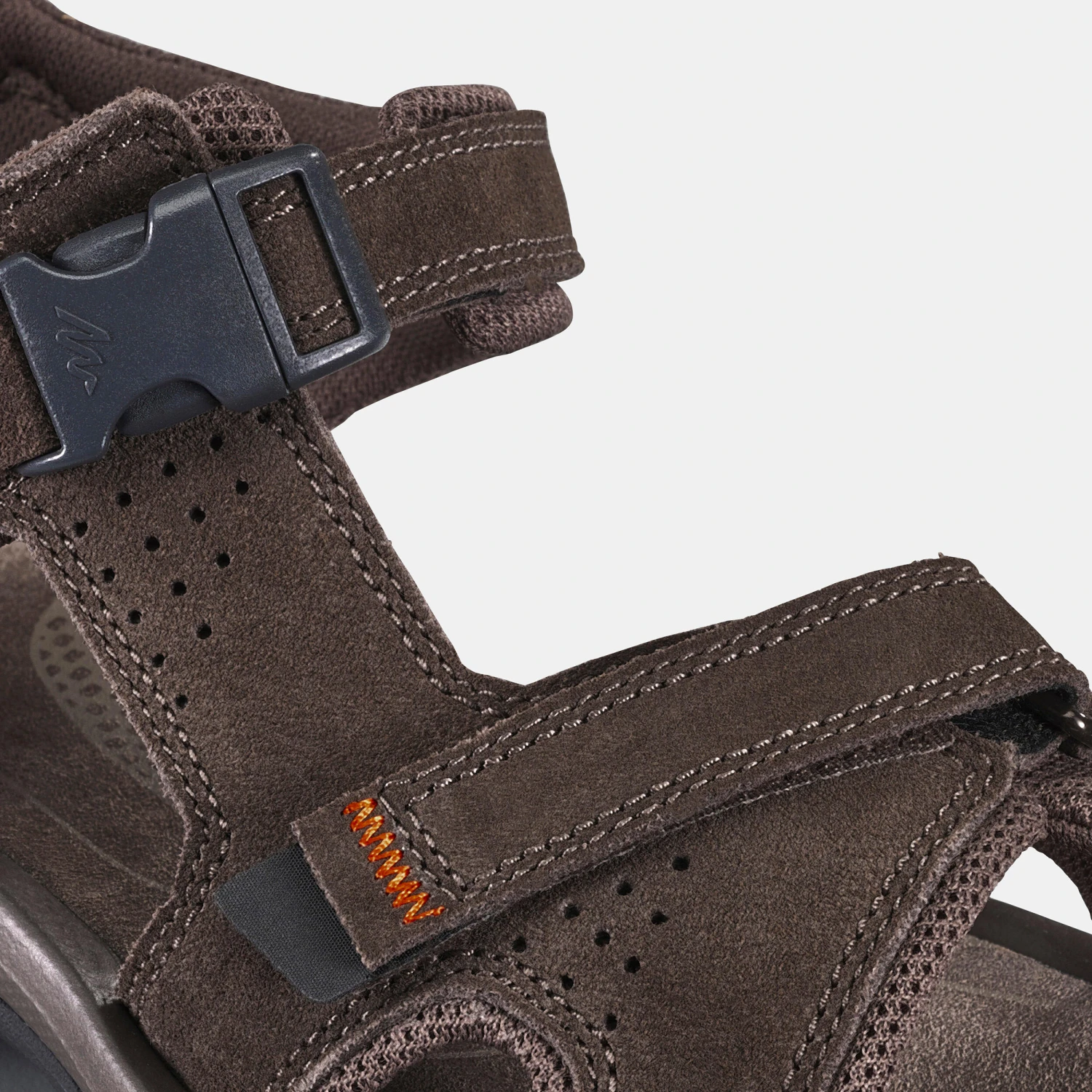 Quechua Men's Leather Walking Sandals - NH120 - Image 7