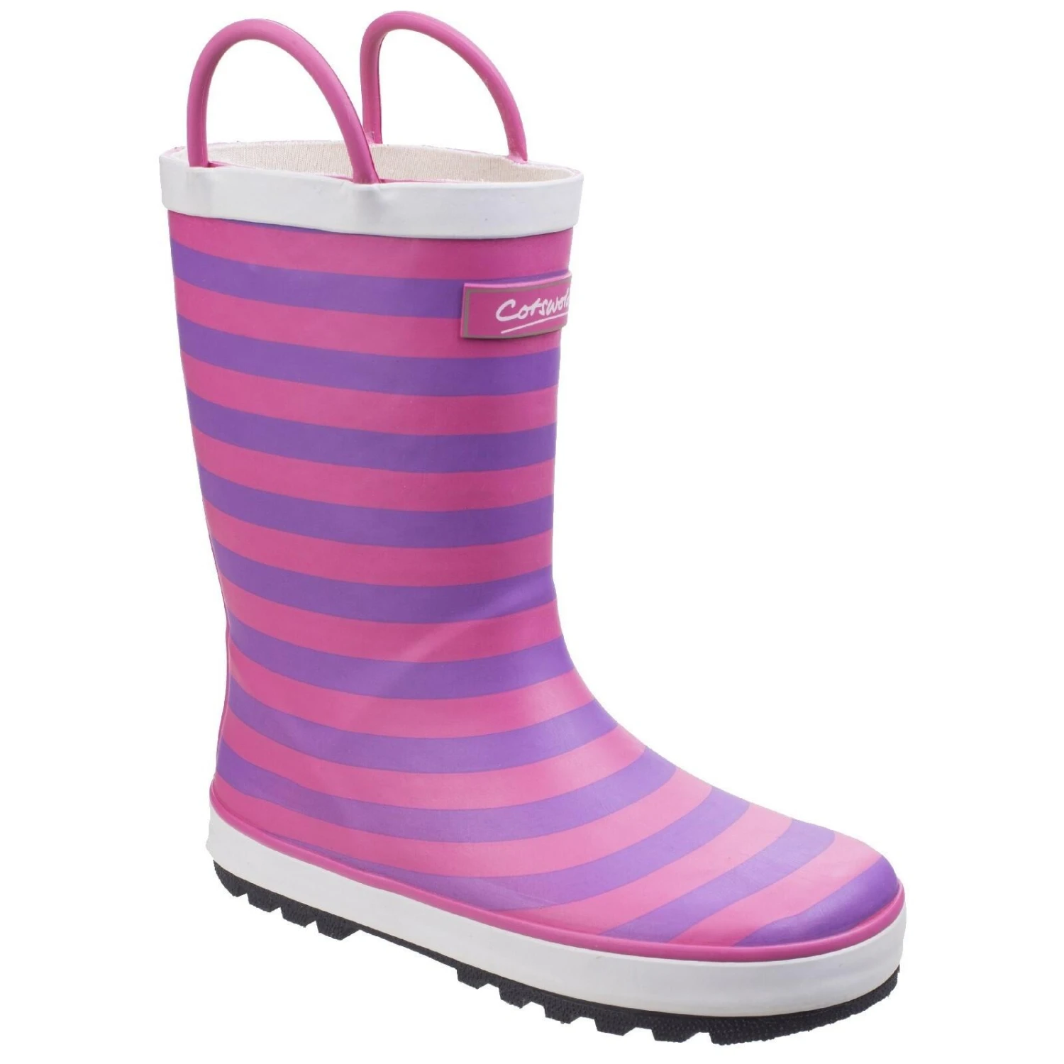 Cotswold Captain Childrens Wellingtons PINK - Image 2