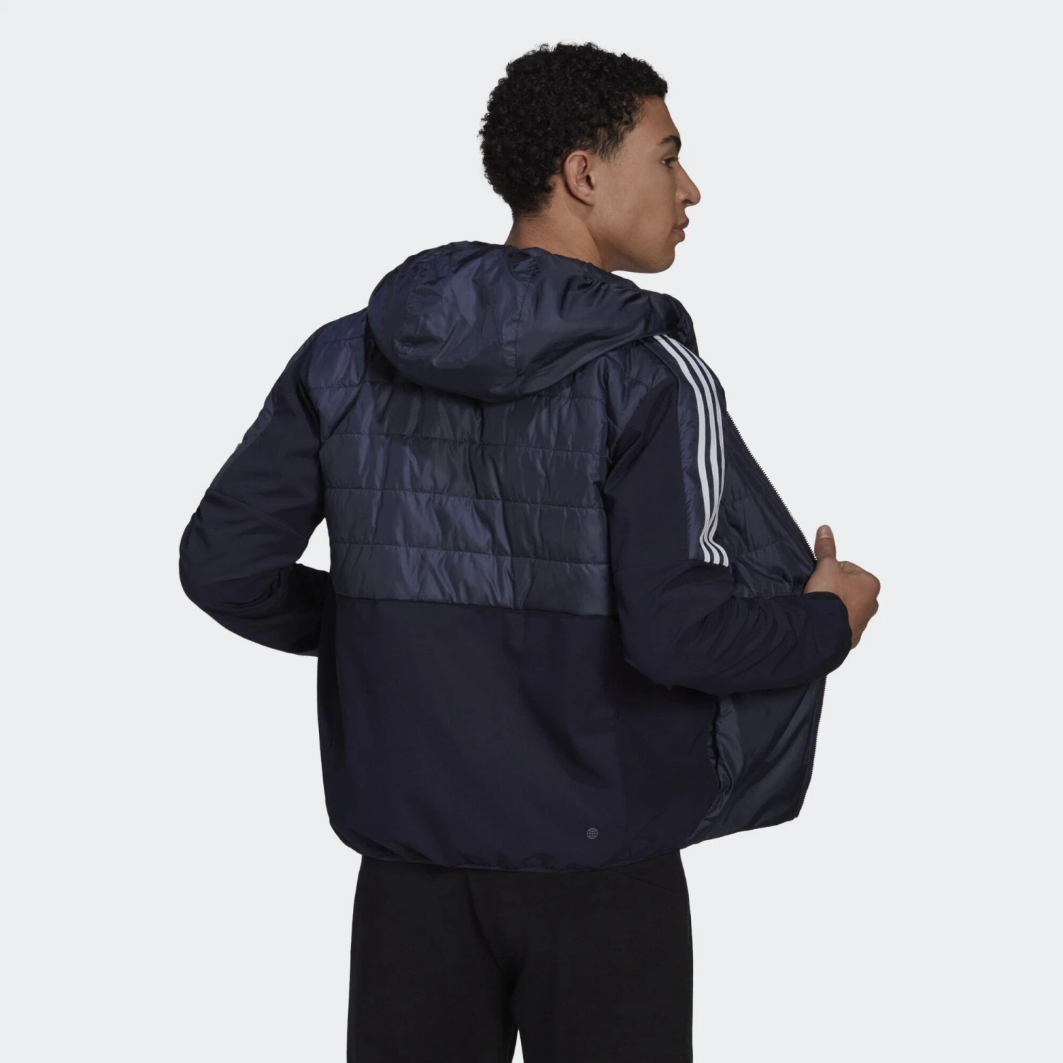 ADIDAS Essentials Insulated Hooded Hybrid Jacket - Image 19
