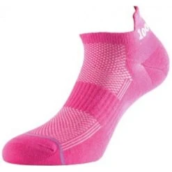 Womens/Ladies Ankle Socks (Pink)