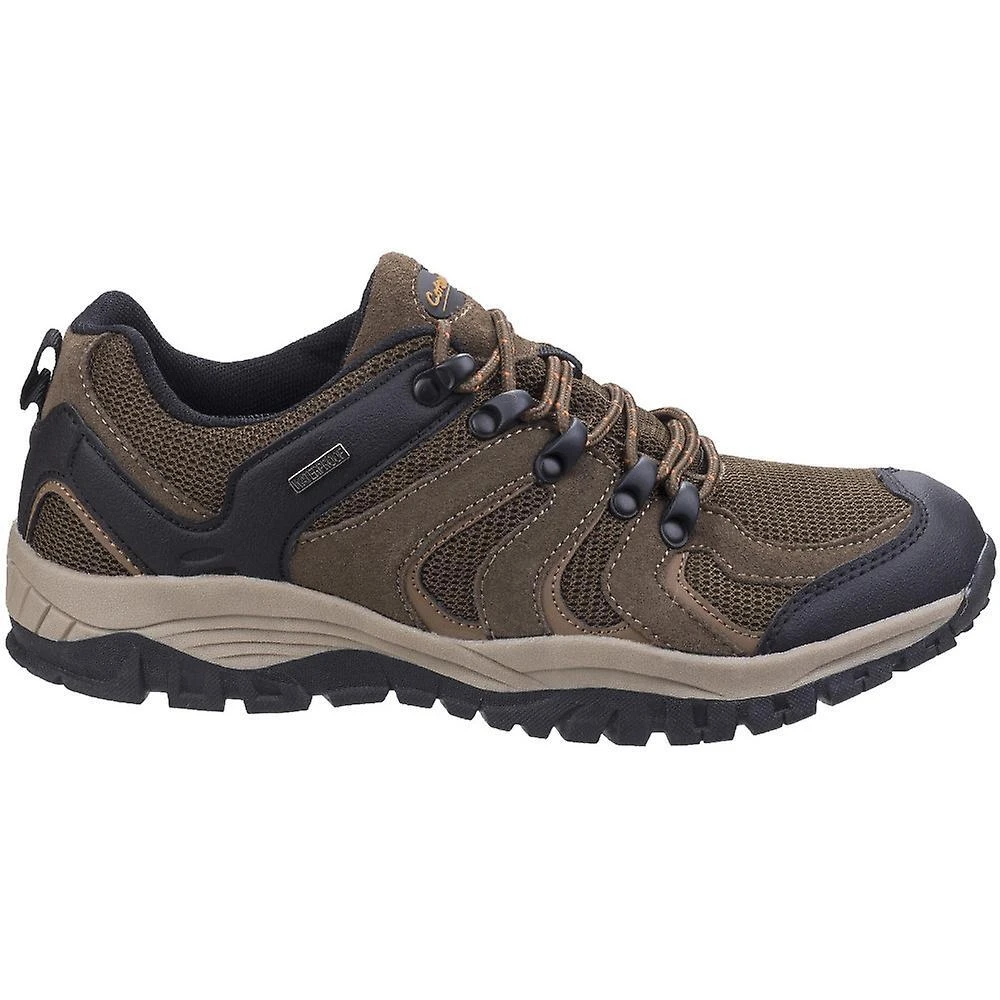 Cotswold Adults Stowell Low Hiking Shoes (Brown) - Image 2
