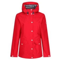 Regatta Womens/Ladies Phoebe Waterproof Jacket (True Red)