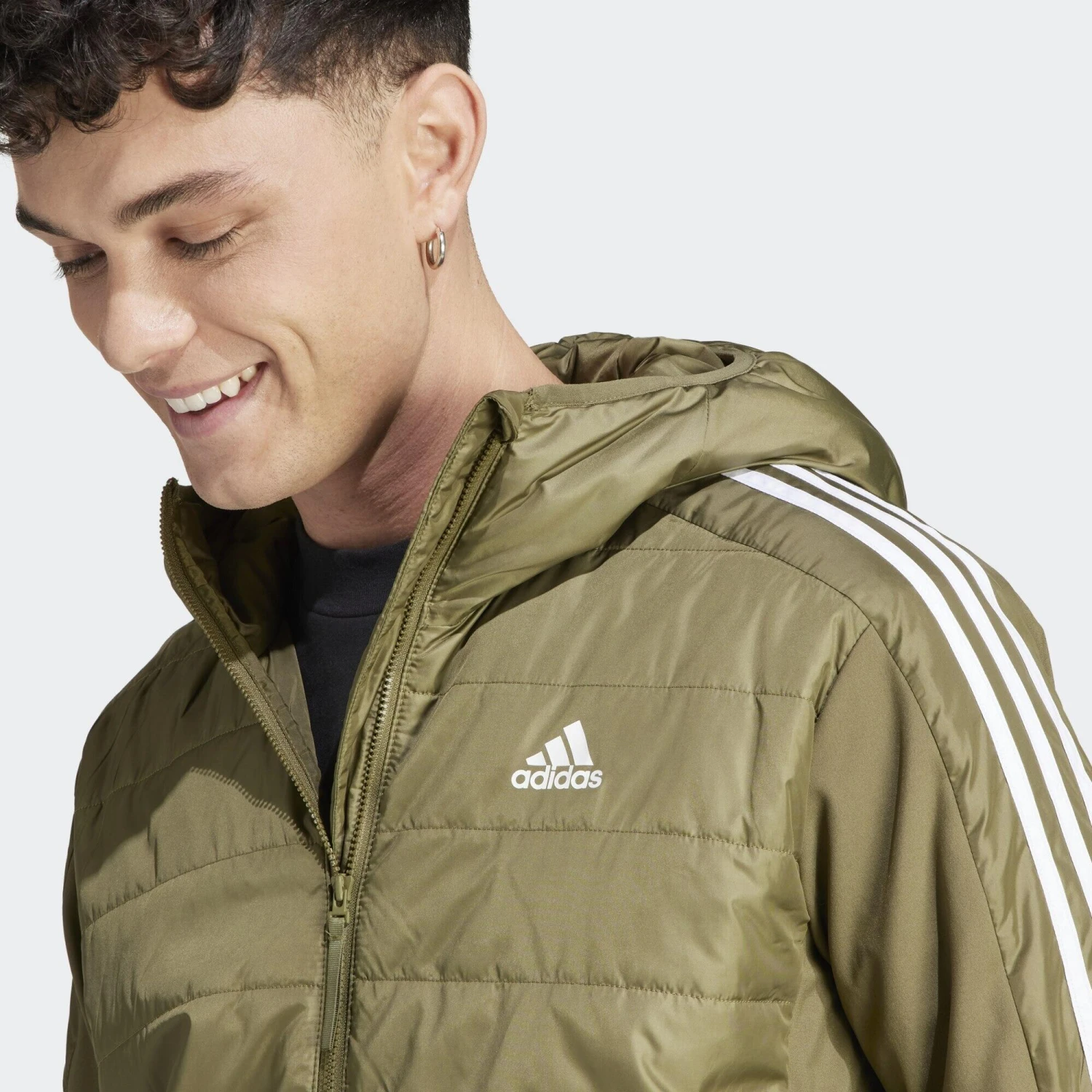 ADIDAS Essentials Insulated Hooded Hybrid Jacket - Image 9