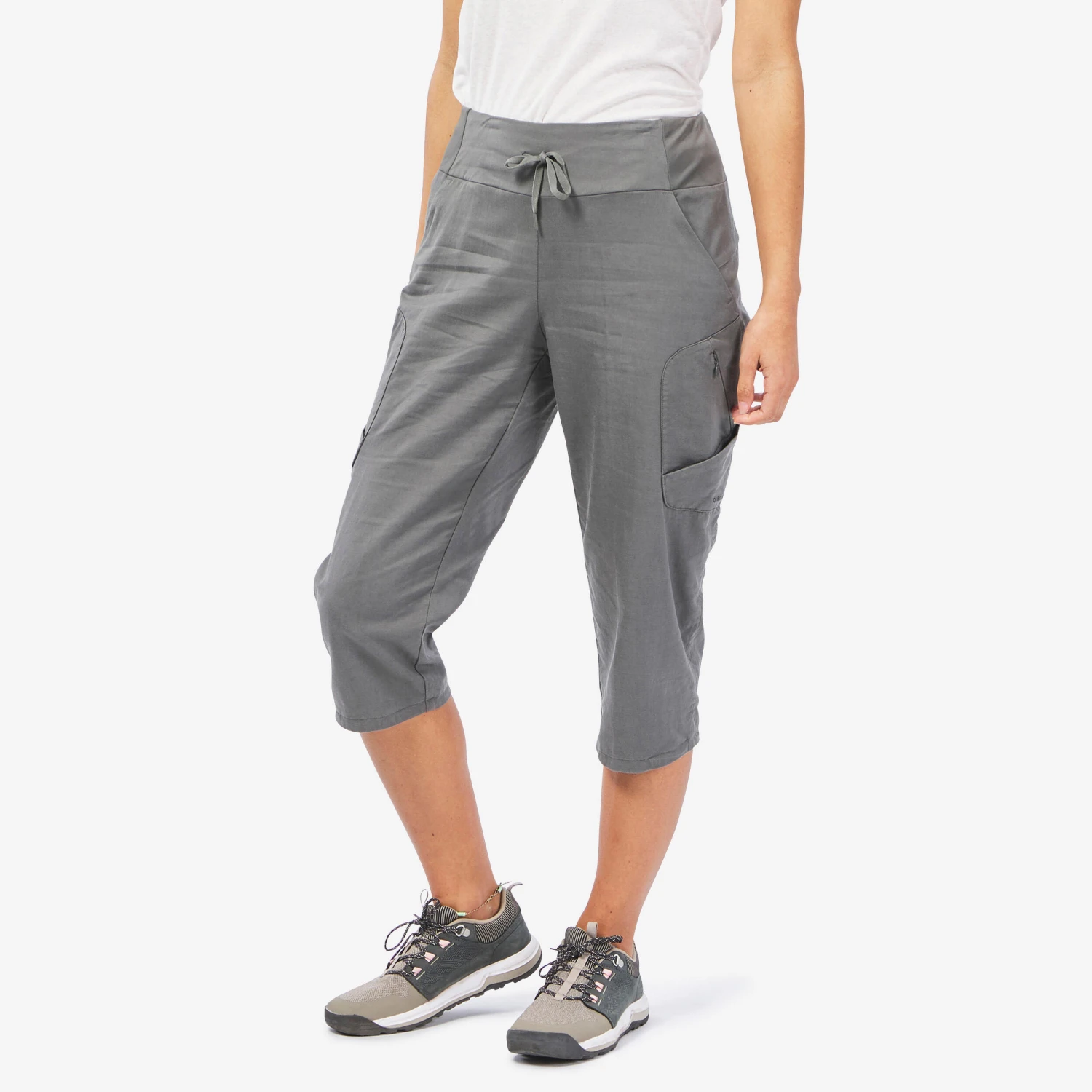 Quechua Women's Cropped Hiking Trousers - Image 3