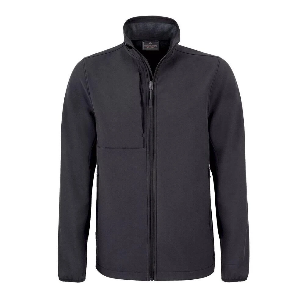 Craghoppers Mens Expert Basecamp Soft Shell Jacket (Black) - Image 5