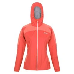 Regatta Womens/Ladies Tarvos IV Softshell Jacket (Neon Peach/Fusion Coral)