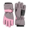 Kids Boys Girls Waterproof Fleece Lined Winter Thermal Ski Gloves