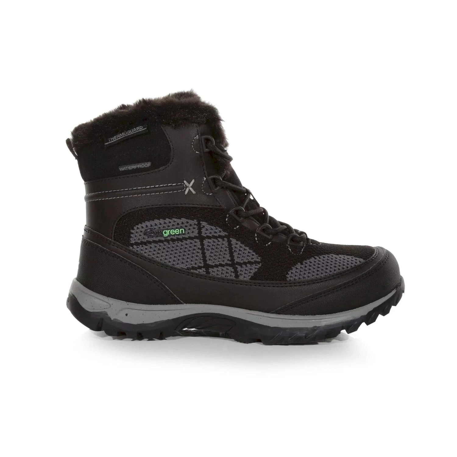 Regatta Womens/Ladies Hawthorn Evo Walking Boots (Black/Granite)