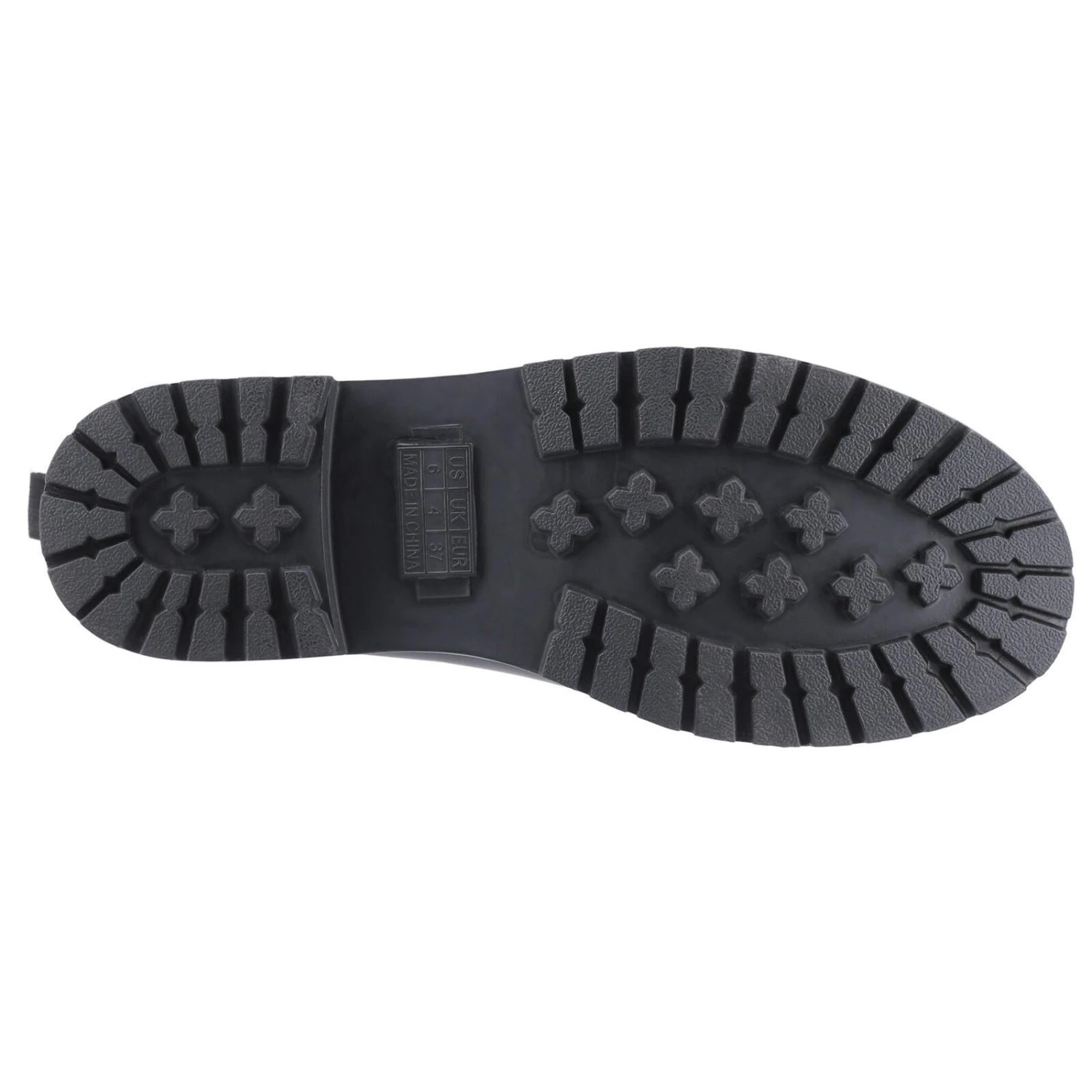 Cotswold Blenheim Plain Rubber Wellingtons BLACK - Image 3