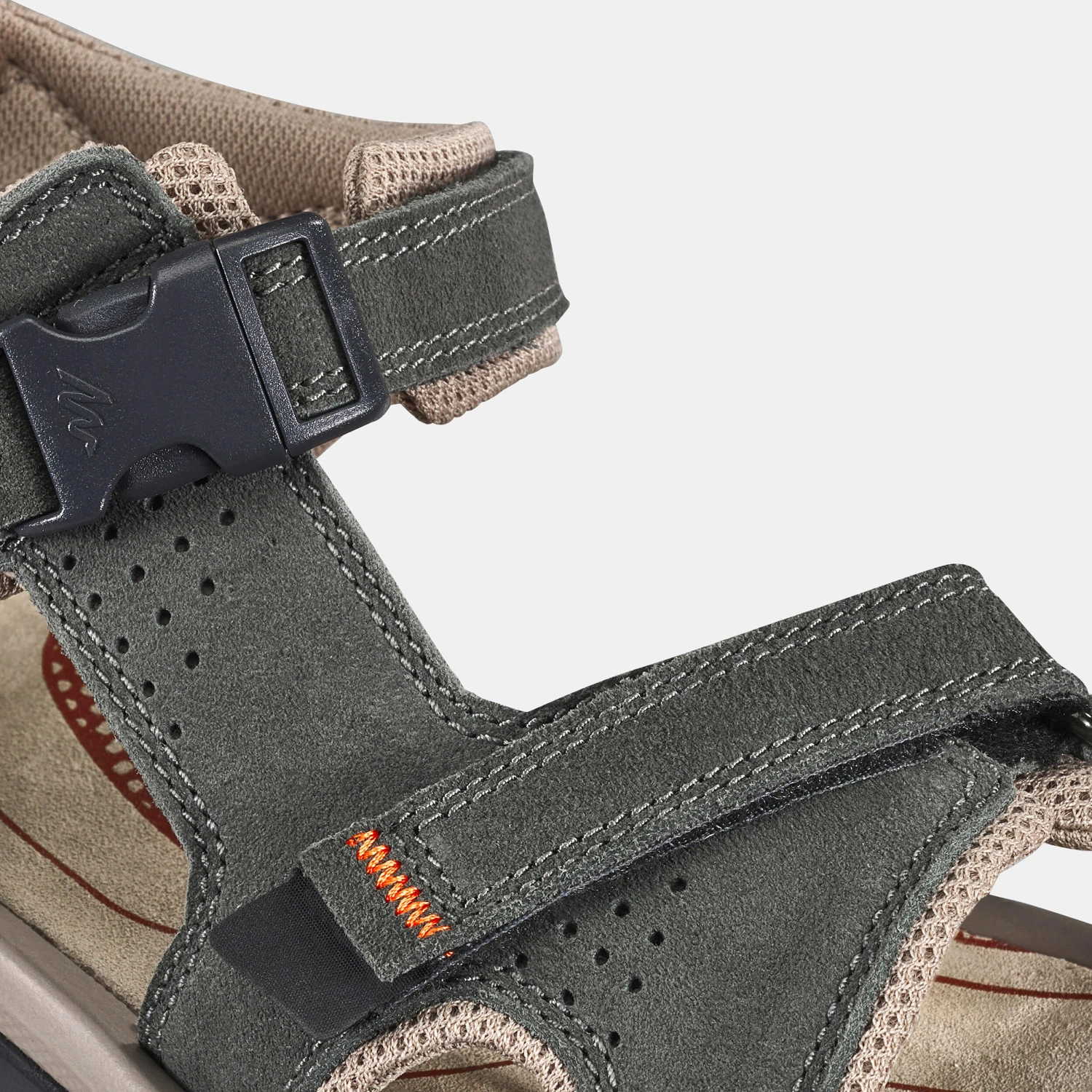 Quechua Men's Leather Walking Sandals - NH120 - Image 15