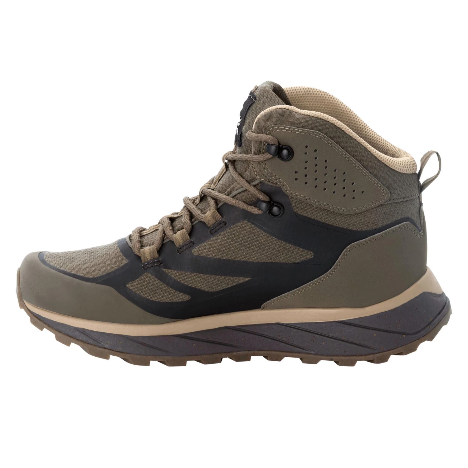 Jack Wolfskin Terraventure Texapore Mid Mens Hiking Boot Brown/Beige - Image 3