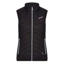 Regatta Womens/Ladies Halton V Softshell Body Warmer (Black/Ash)