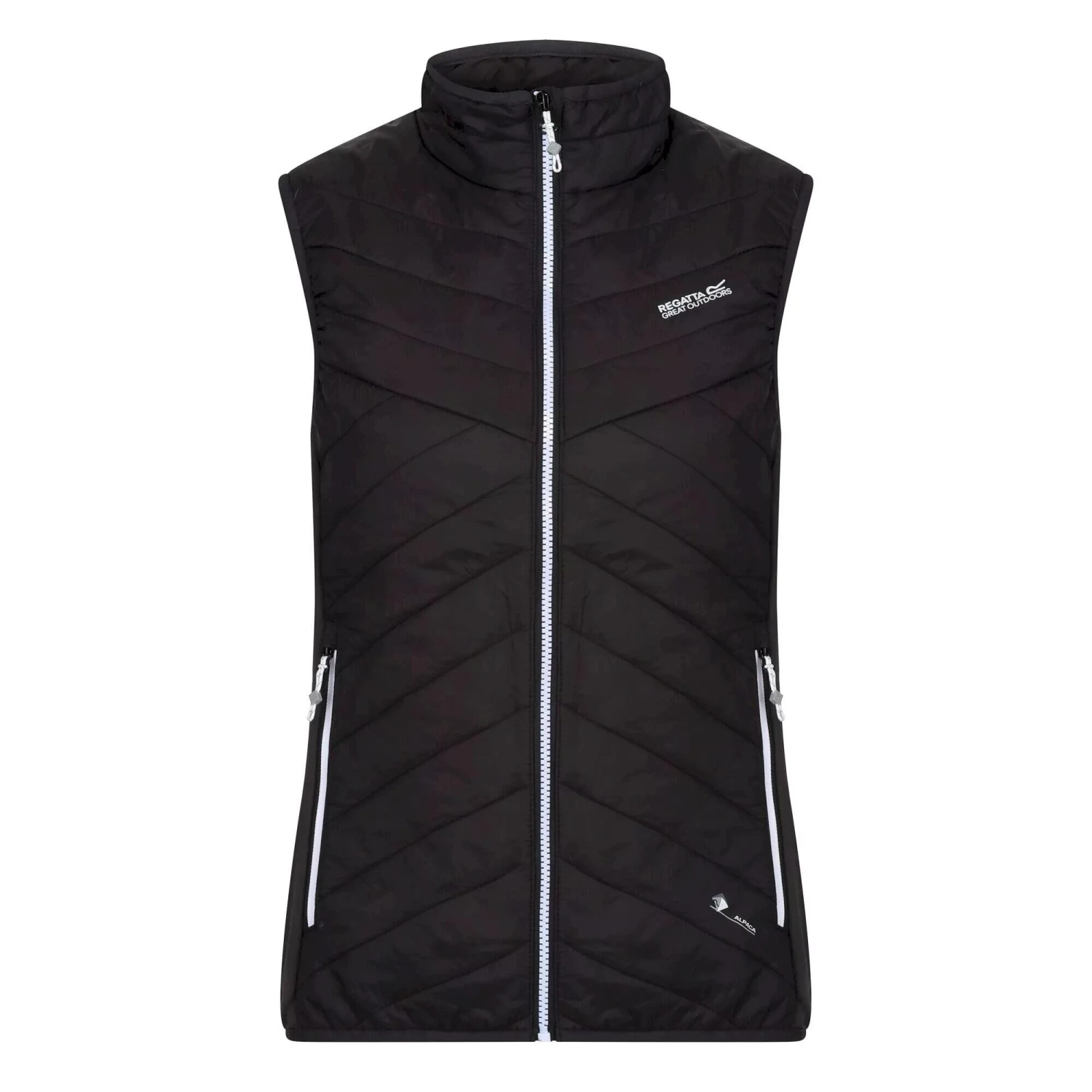 Regatta Womens/Ladies Halton V Softshell Body Warmer (Black/Ash)