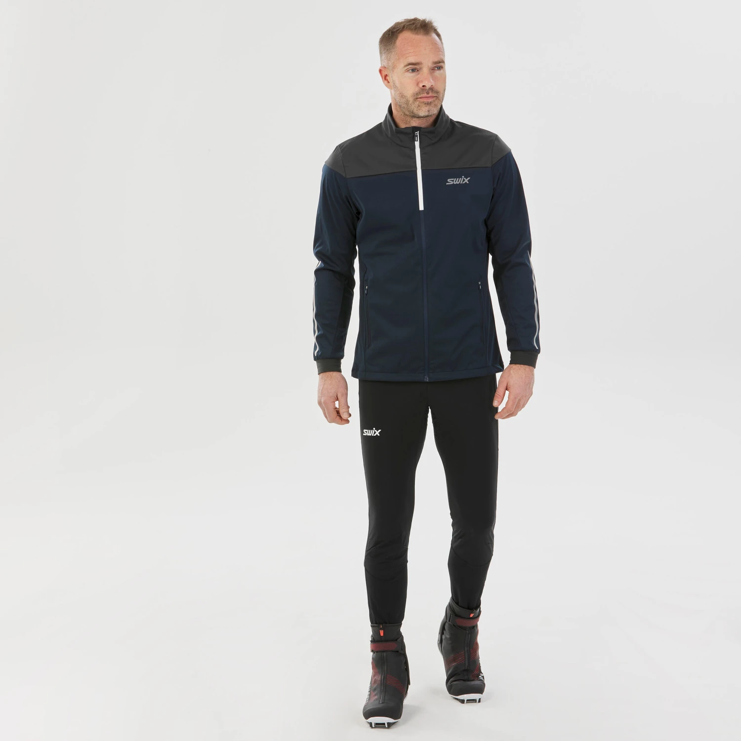 Men's Windbreaker Tights Focus Wind SWIX - Image 2