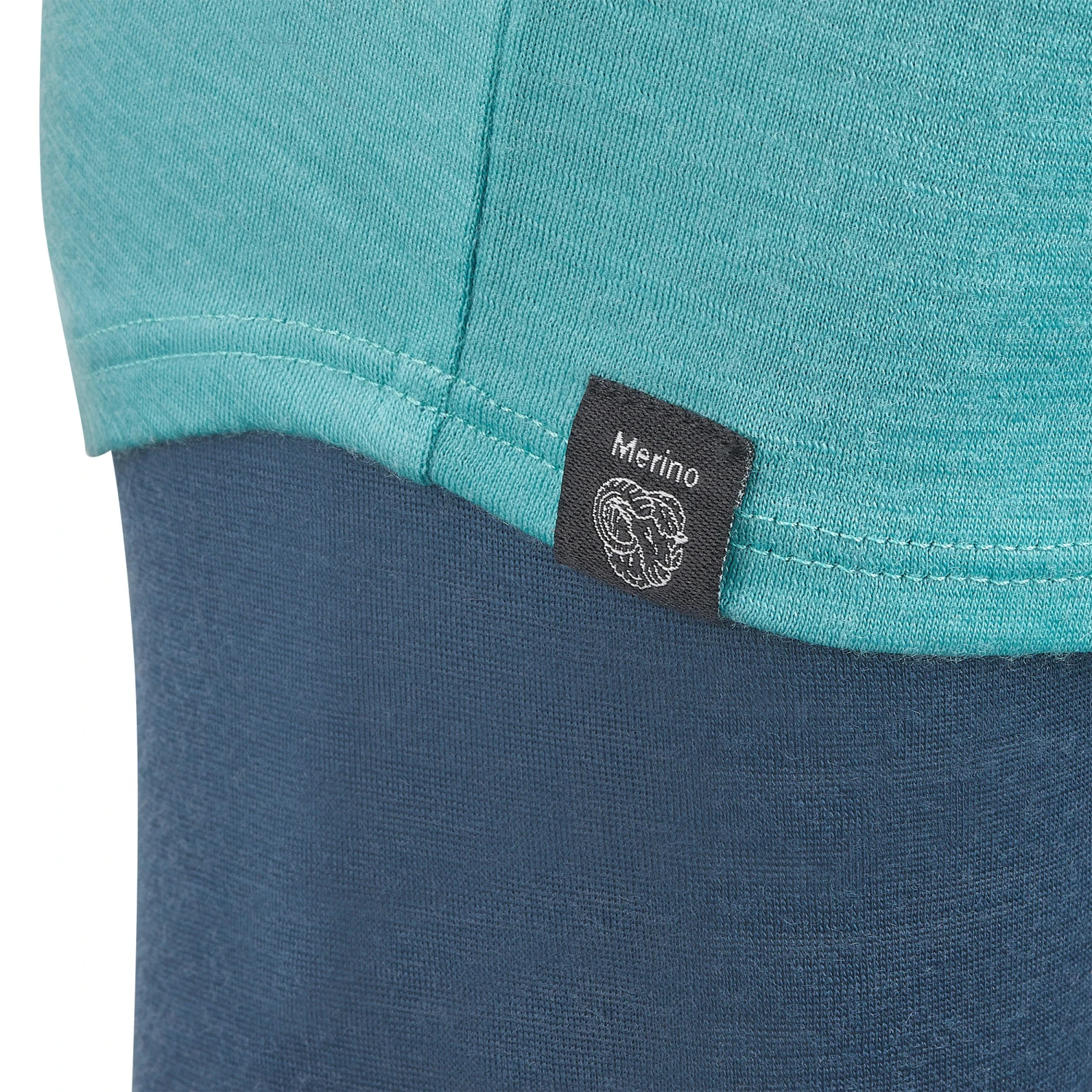WEDZE Baby Ski Base Layer Top, Undershirt Merino Wool MERIWARM Turquoise - Image 7