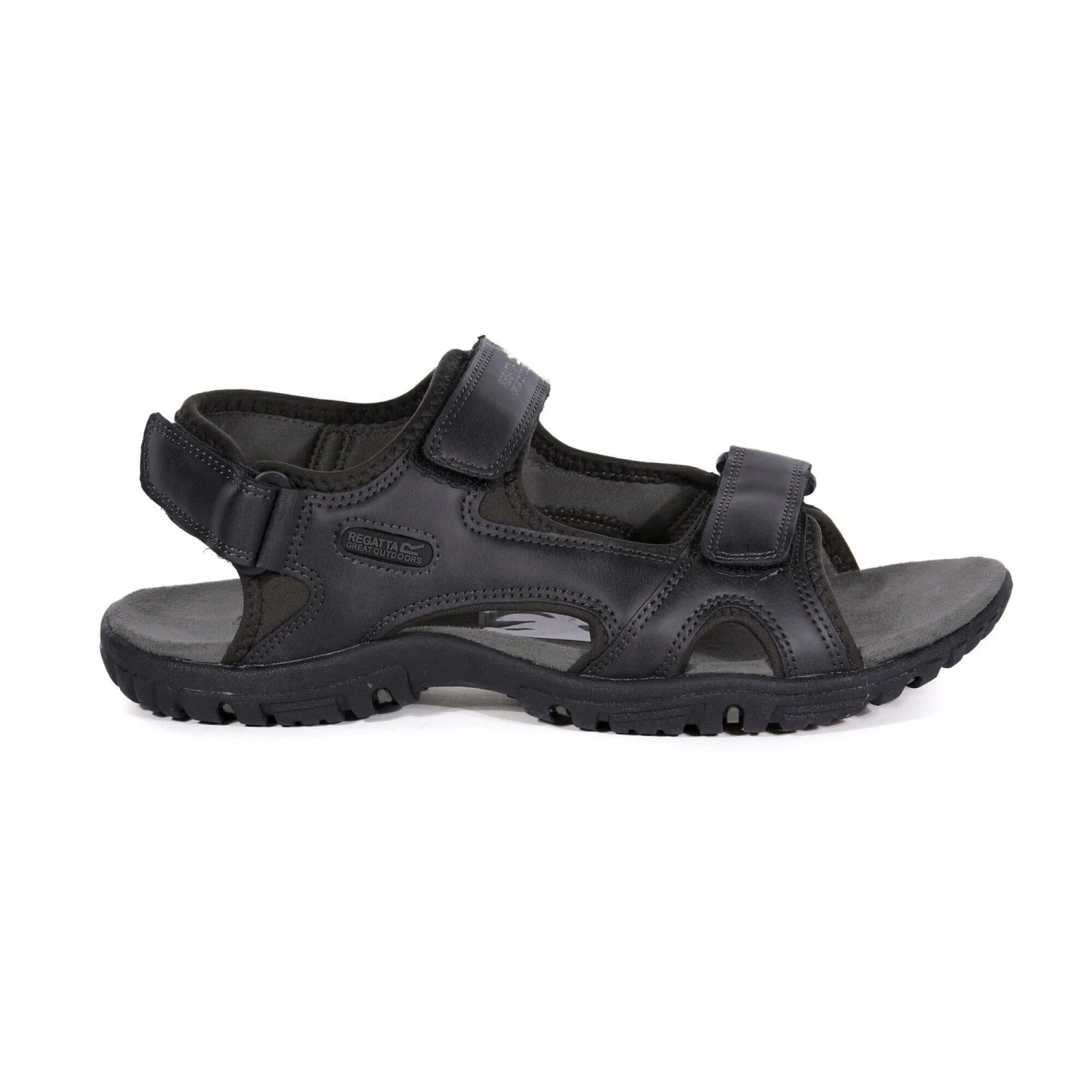 Regatta Great Outdoors Mens Haris Sandals (Black) - Image 5