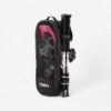 Hiking Snowshoes Pack With Small Deck - TSL 2.08 HIKE - Pink - Aluminium Poles 3
