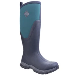 Muck Boots Womens/Ladies Arctic Sport Tall II Pull On Wellington Boots (Navy/Spruce)