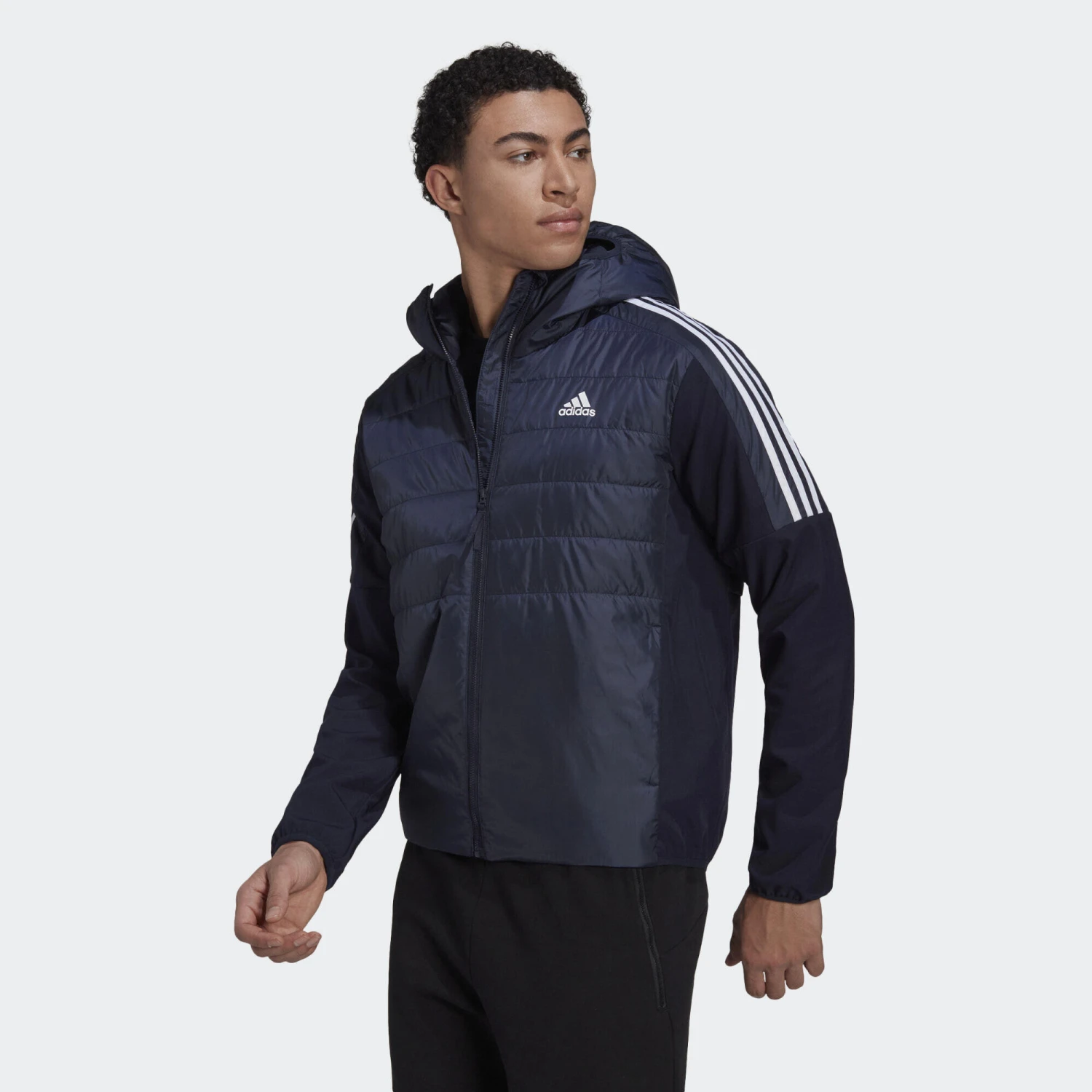 ADIDAS Essentials Insulated Hooded Hybrid Jacket - Image 17