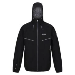 Regatta Mens Imber VII Waterproof Jacket (Black)