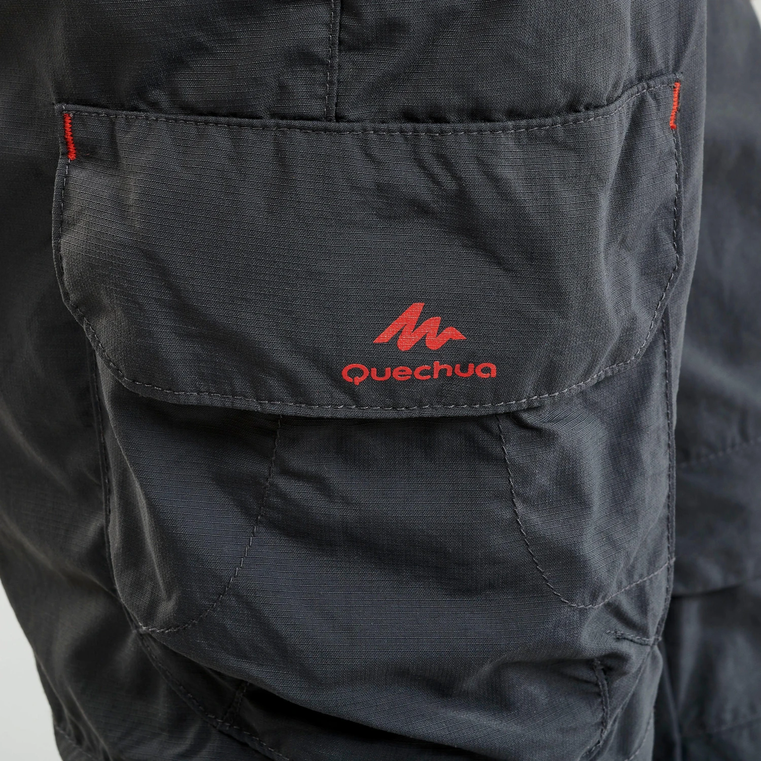 Quechua Kids’ Modular Hiking Trousers MH500 Aged 7 - Image 10