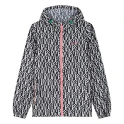 Regatta Womens/Ladies Orla Kiely Stem Print Packaway Waterproof Jacket (Vase Black)