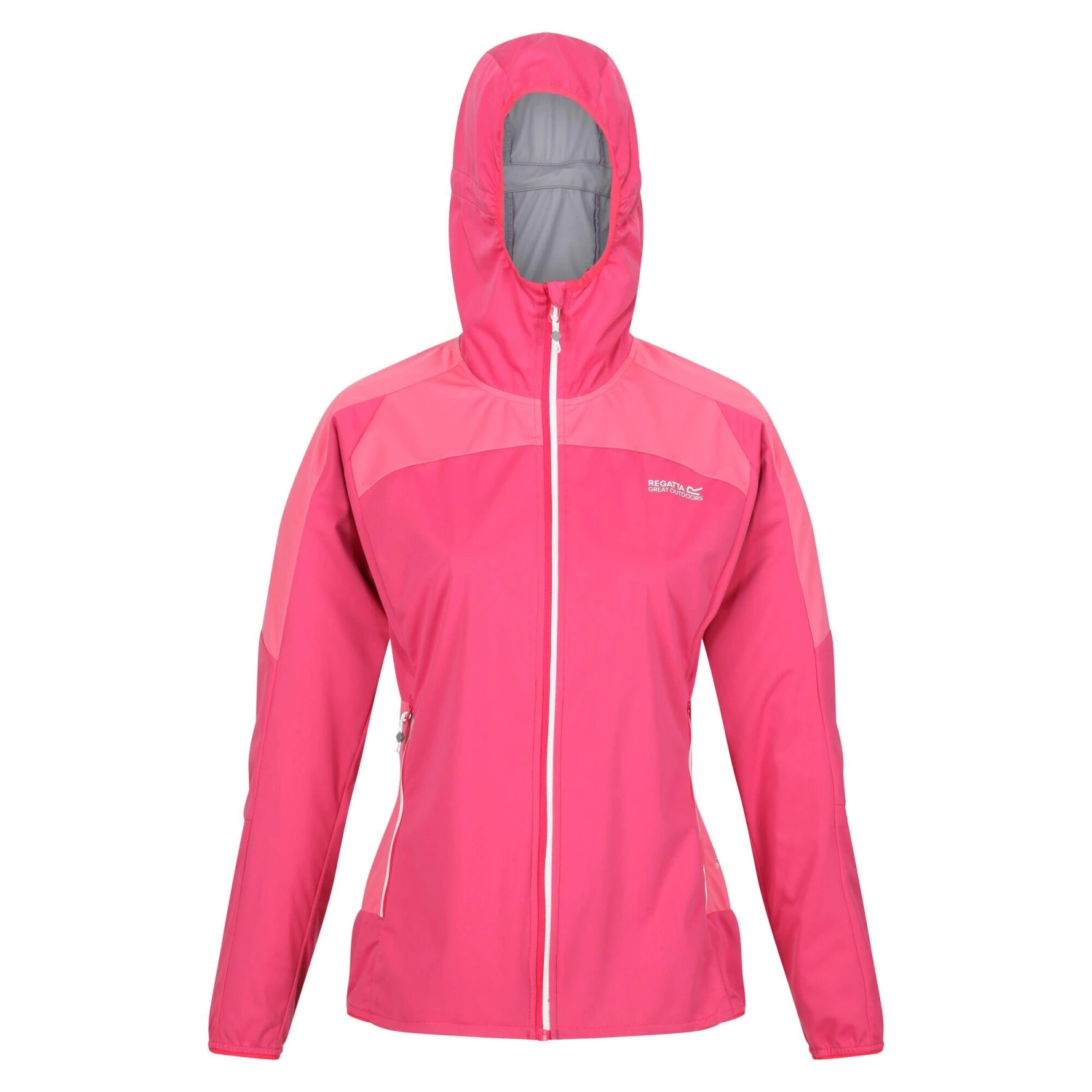 Regatta Womens/Ladies Tarvos IV Softshell Jacket (Neon Peach/Fusion Coral) - Image 6