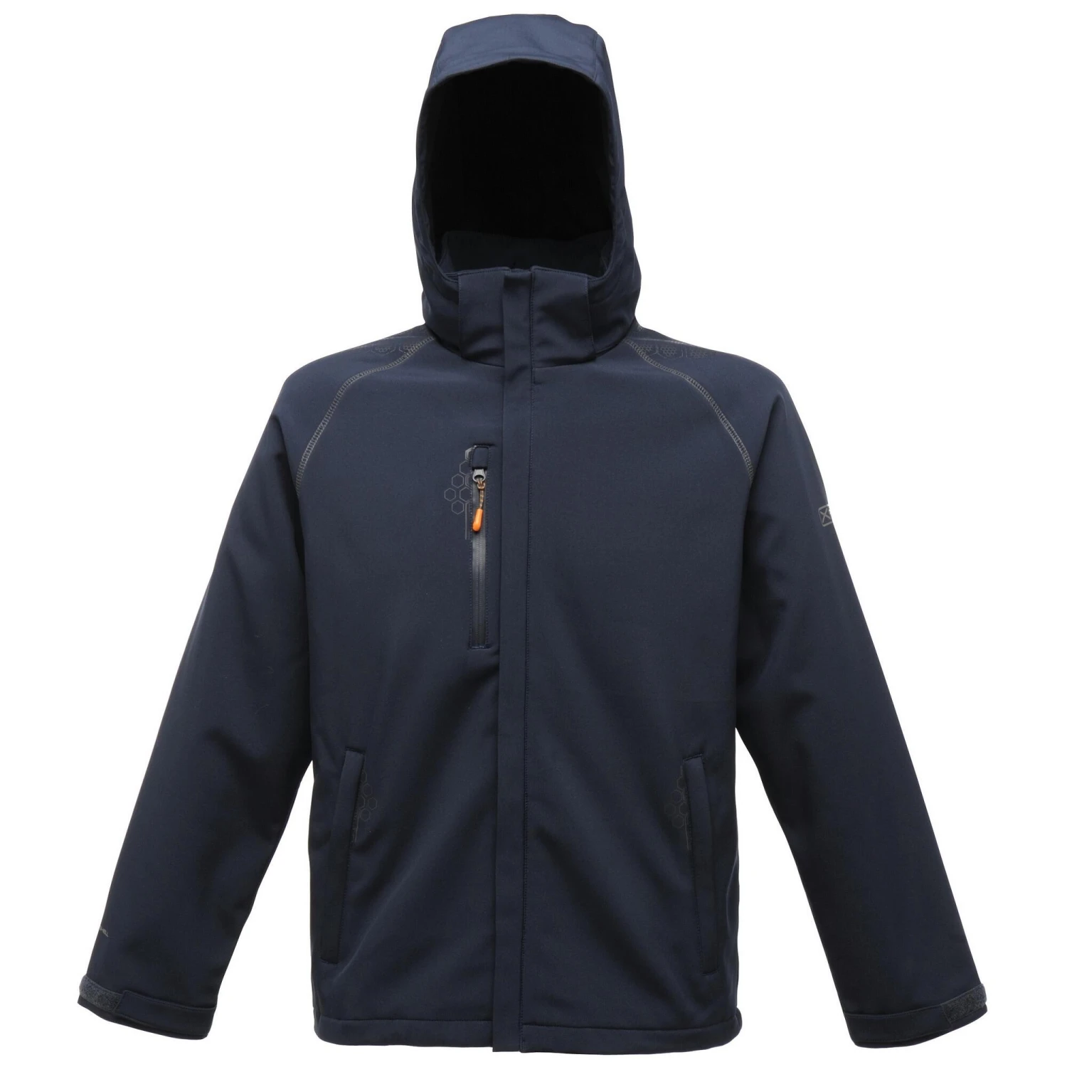 Regatta Mens XPro Repeller Softshell Jacket (water Repellent) (Black) - Image 3