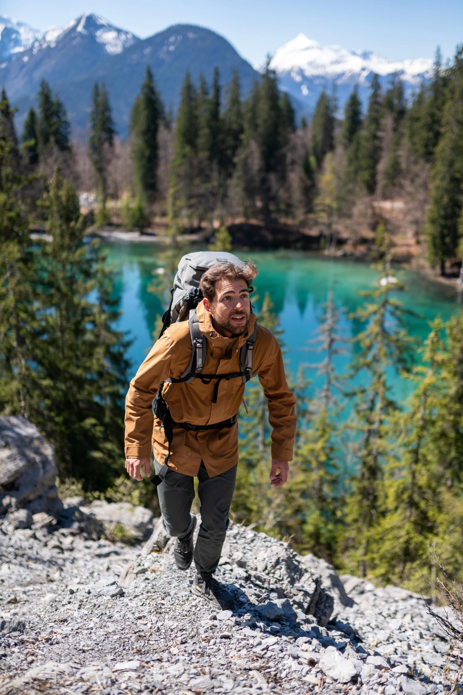 Men's Travel Trekking 3-in-1 Waterproof Jacket TRAVEL 900 COMPACT -10 °C - Image 18