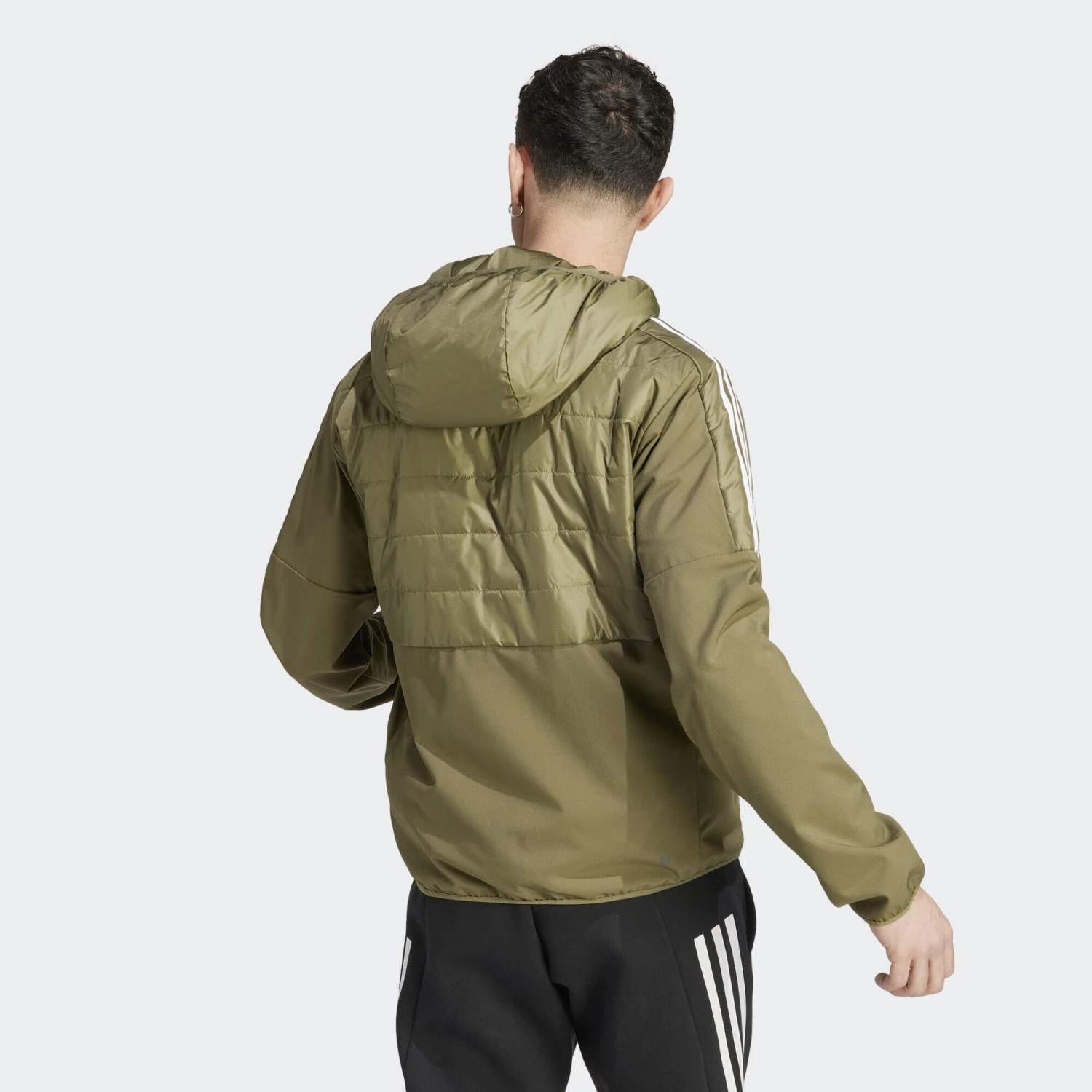 ADIDAS Essentials Insulated Hooded Hybrid Jacket - Image 8