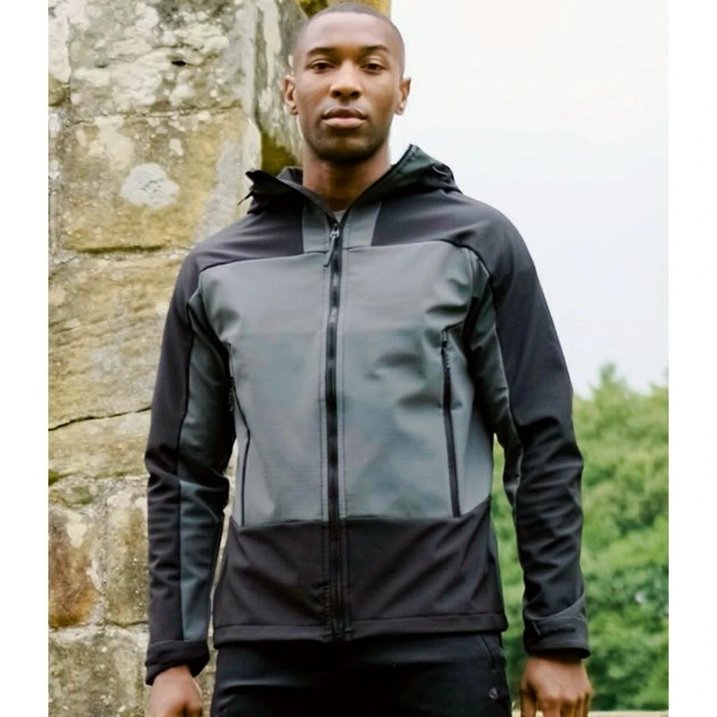 Craghoppers Mens Expert Active Soft Shell Jacket (Black) - Image 5