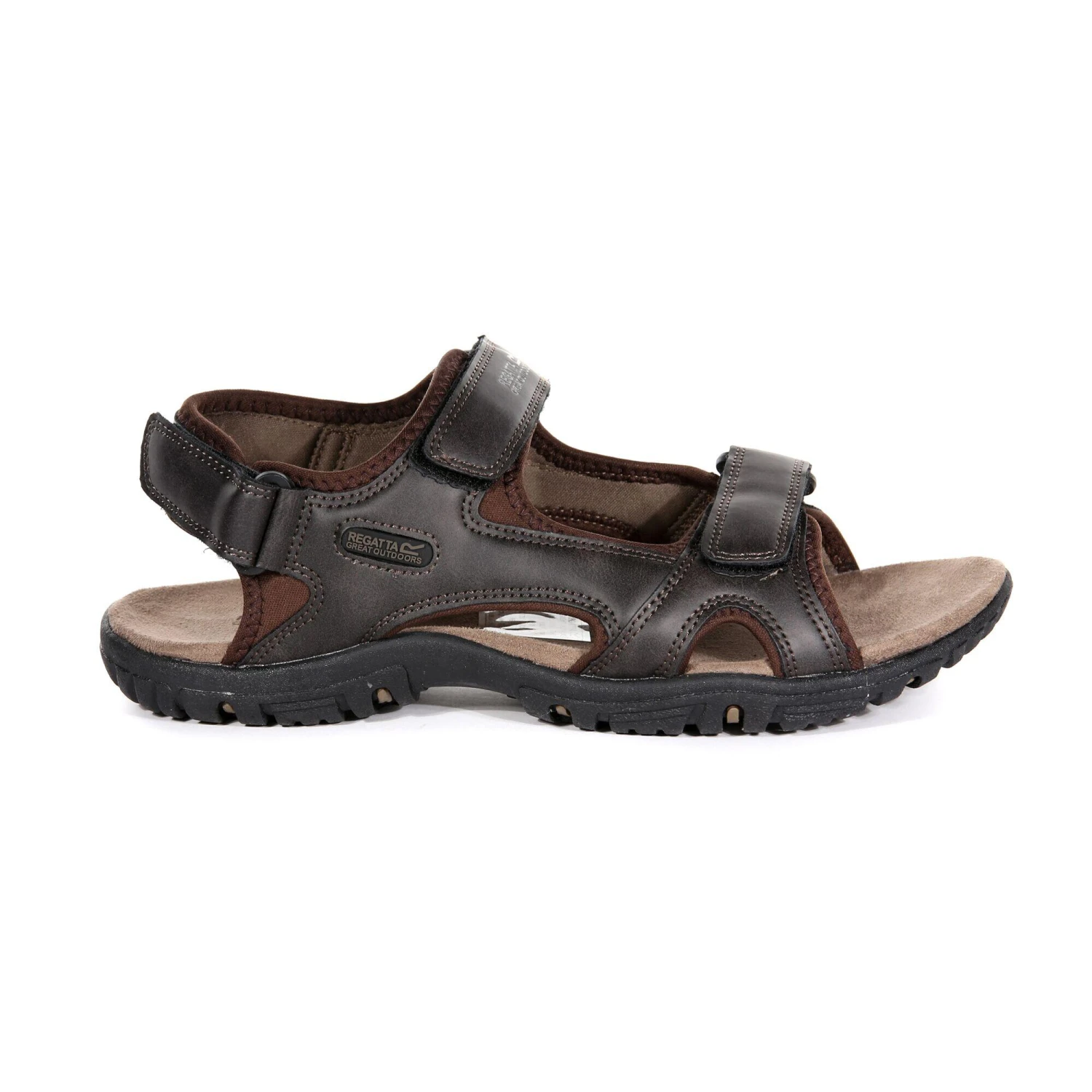 Regatta Great Outdoors Mens Haris Sandals (Black) - Image 7